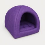 DEMI - Amethyst - Лилаво Иглу Легло за домашен любимец, Размер М, код 107