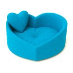 ISADORA - Sky - Легло за домашен любимец Синьо Сърце + Подарък, Различни Размери, код 117