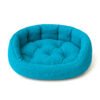 Turquoise Pet Bed on White Background NATASHA - Sky - Синьо Легло за домашен любимец, Размери S-L, код 111