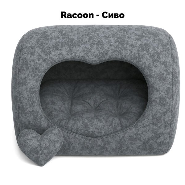 Легло Melani - Сърце Къщичка + Подарък, Размер S, 10 Цвята