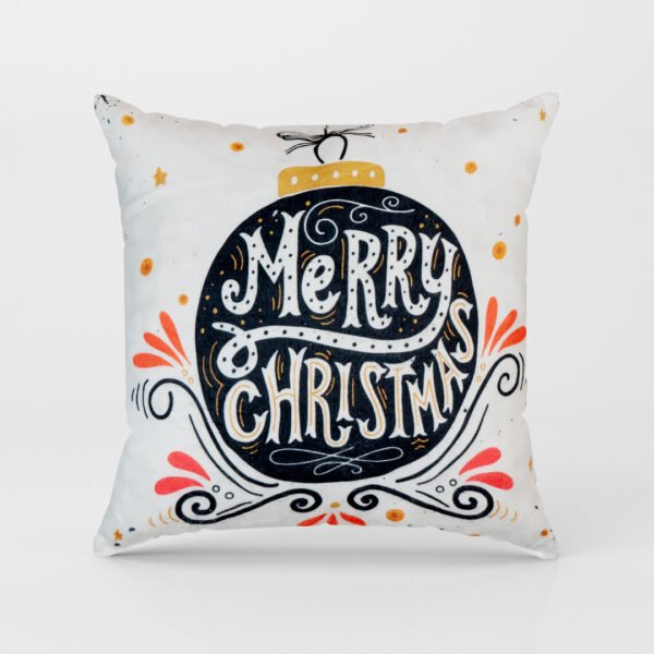 10-2.jpg Декоративна възглавница "Merry Christmas" Коледна Топка Весела Коледа арт. 164