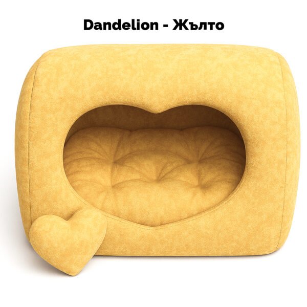 Легло Melani - Сърце Къщичка + Подарък, Размер S, 10 Цвята