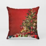 Декоративна възглавница "Christmas Tree" Червена Елха арт. 157