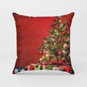 21-1.jpg Декоративна възглавница "Christmas Tree" Червена Елха арт. 157