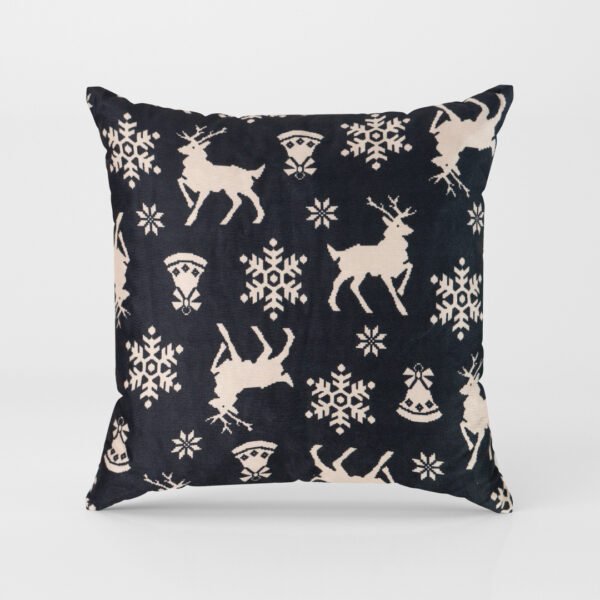 27-1.jpg Декоративна възглавница "Christmas Winter" Черни Елени арт. 151
