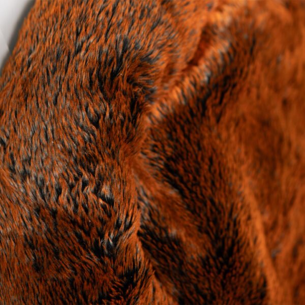 SARA - Оранжево - Пухено Легло за домашен любимец, Размери M-L