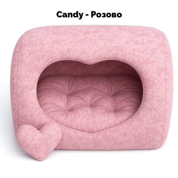 Легло Melani - Сърце Къщичка + Подарък, Размер S, 10 Цвята