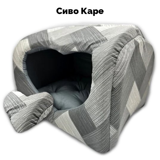 Легло Melani - Сърце Къщичка + Подарък, Размер S, 10 Цвята